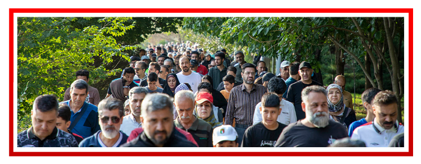 برگزاری همایش بزرگ پیاده روی خانوادگی به مناسبت هفته وحدت